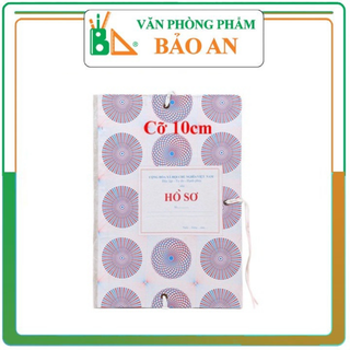 Cặp 3 dây giấy gáy vải cao cấp 10cm loại xịn đẹp - cặp tài liệu cặp hồ sơ 3 dây giấy gáy vải
