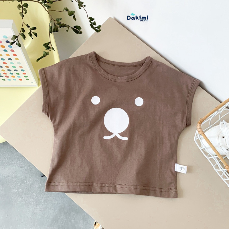 Bộ body chip bé trai bé gái cộc tay Hình Thú dễ thương bodysuit cho bé chất Thun lạnh thoáng mát bộ body cho bé 0-12M