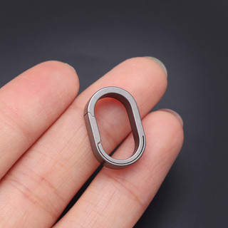 Móc Khóa EDC titan Single Hole Chain, phụ kiện nam