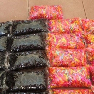 100g Chun nịt buộc tóc dày dặn buộc cả năm không hết