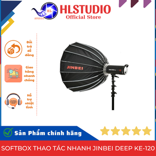 Softbox Thao Tác Nhanh Jinbei Deep KE-90 & KE-120 HL Studio 90cm 120cm