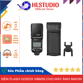 Đèn flash godox v860iii cho máy ảnh nikon, hàng chính hãng, giá tốt hl studio