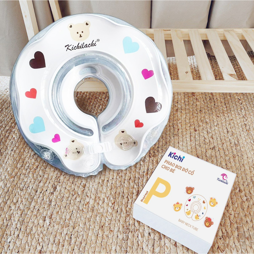 Phao bơi nâng cổ Kichi an toàn cho bé BQSHOP