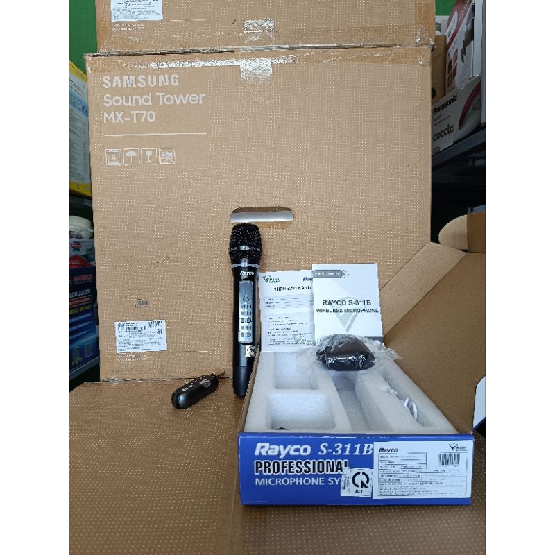 Loa Tháp Samsung MX-T70 mới 100%, nguyên đai nguyên kiện + tặng kèm Micro Echo Rayco S311B