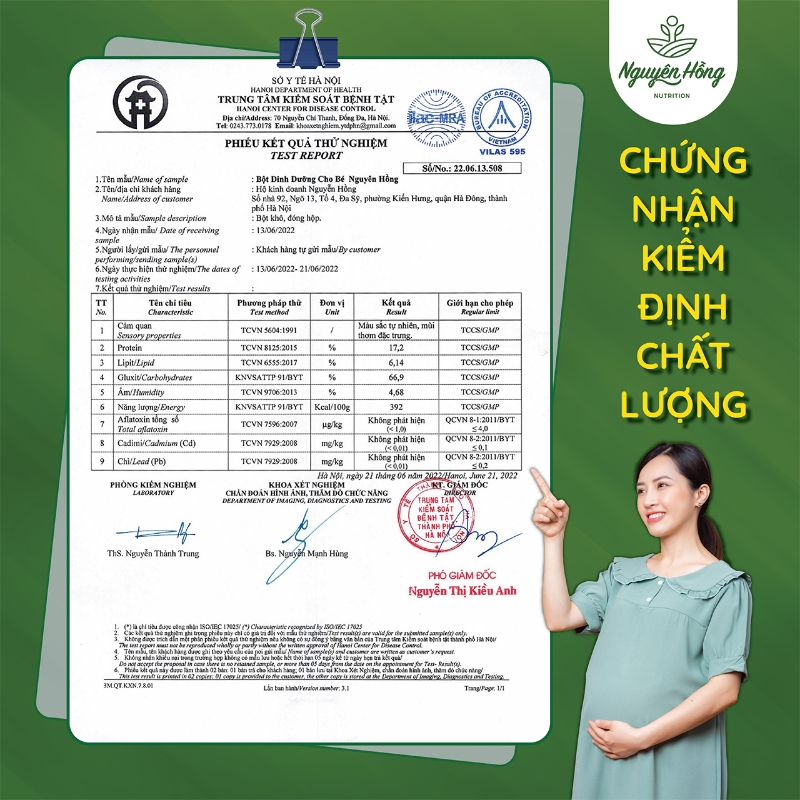 Sữa hạt cho bé – Nguyên Hồng – Ngũ cốc cho bé từ 12 loại hạt tự nhiên chọn lọc, phù hợp với hệ tiêu hóa non nớt của bé