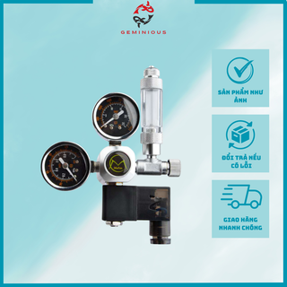 Van Điện Tinh Chỉnh CO2 Mufan Chất Liệu Nhôm Không Rỉ-Thuỷ Sinh Geminious