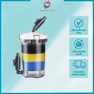 Lọc Ngoài Jialu EW 602B 603B 604B Lọc Bể Cá Dễ Dàng Lắp Đặt Sử Dụng-Thuỷ Sinh Geminious