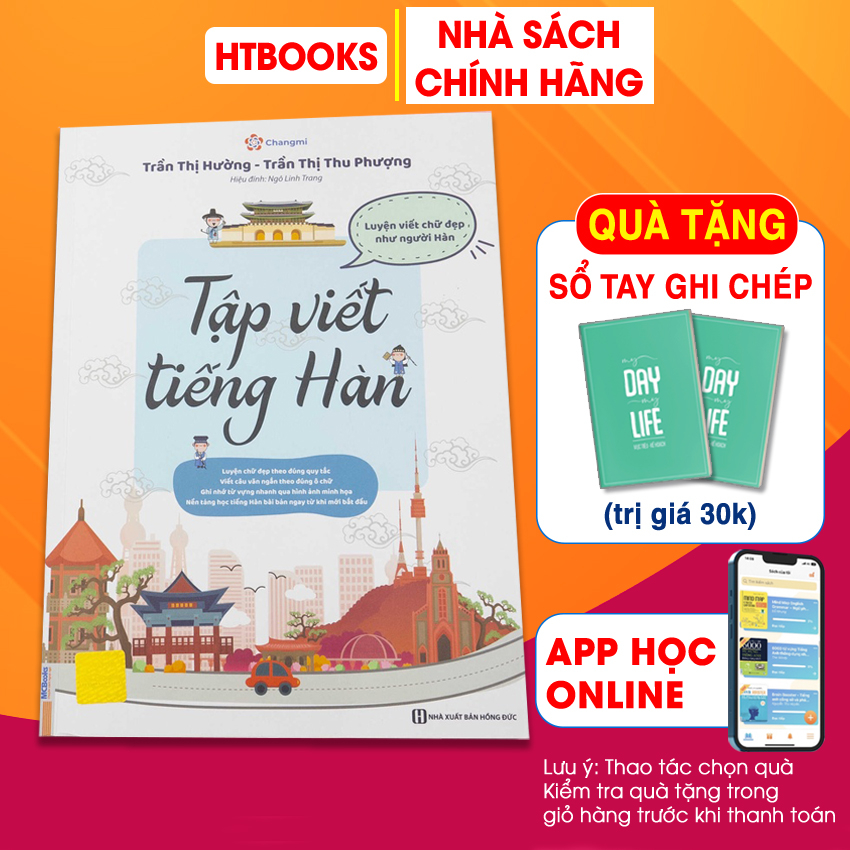 Sách Tập Viết Tiếng Hàn Bản Mới 2023 Dễ Hiểu, Có Bài Tập Phù Hợp Cho Người Tự Học Tiếng Hàn