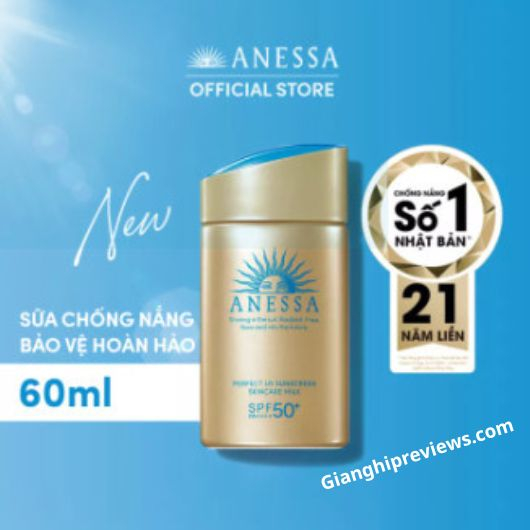 Kem chống nắng Anessa SPF50+ PA++++ 60ml