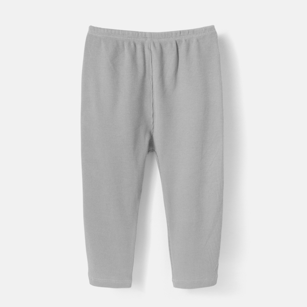 Quần dài bé gái, quần legging thun gân cho bé gái từ 1 tuổi - 7 tuổi Baa Baby chất thun gân cotton thoáng mát