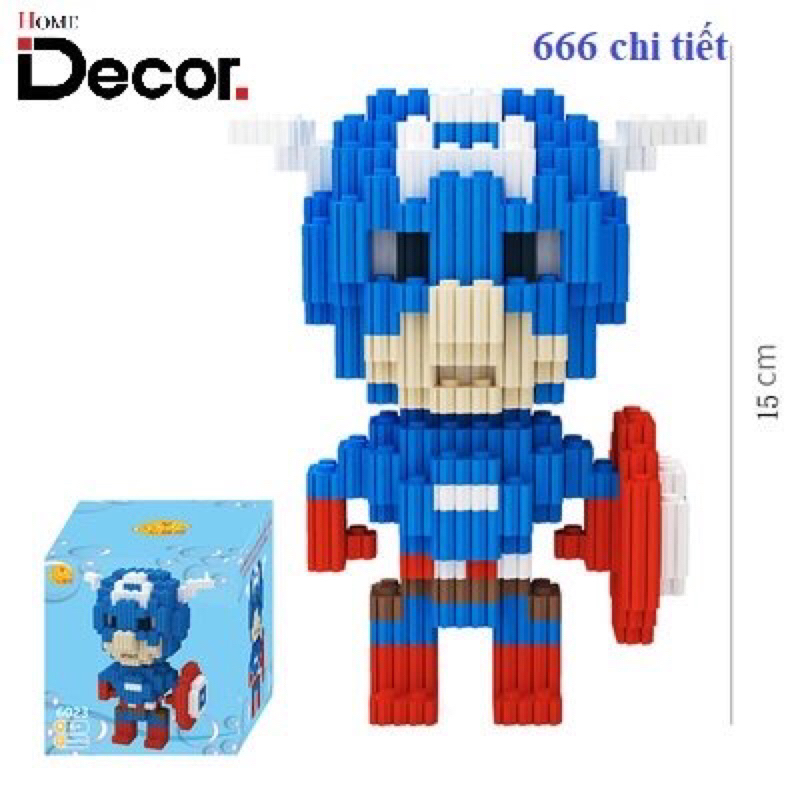 Set 10 mẫu lego khác nhau Lego hoạt hình