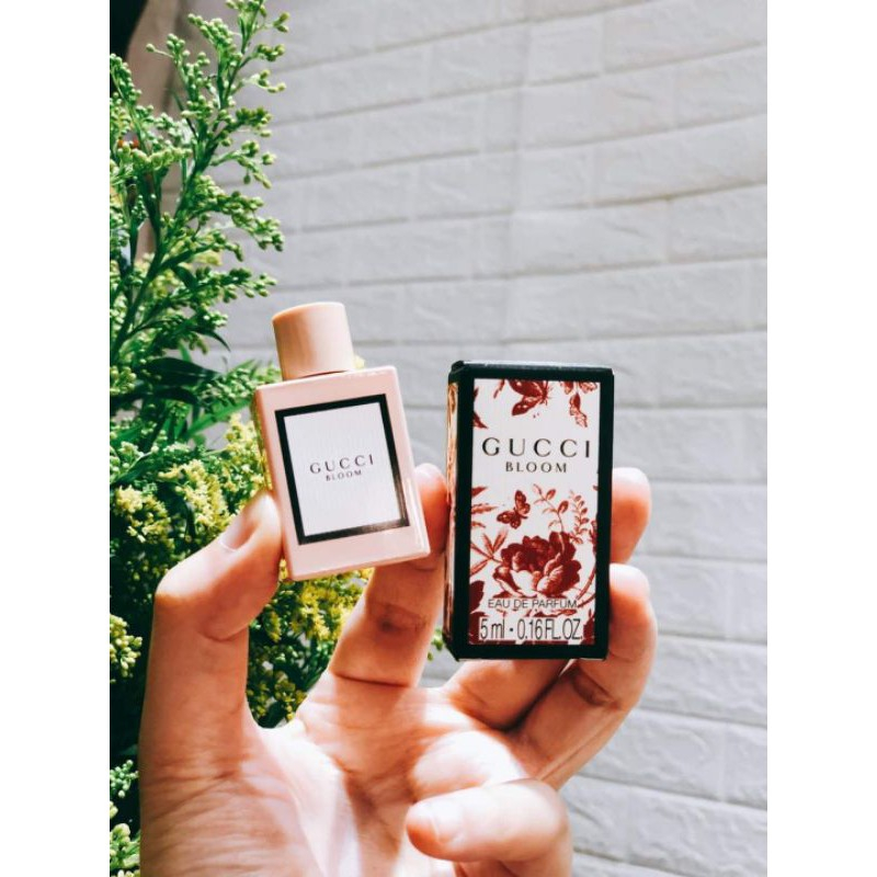 Nước hoa nữ thơm lâu gucci bloom 5ml nước hoa chính hãng freeship