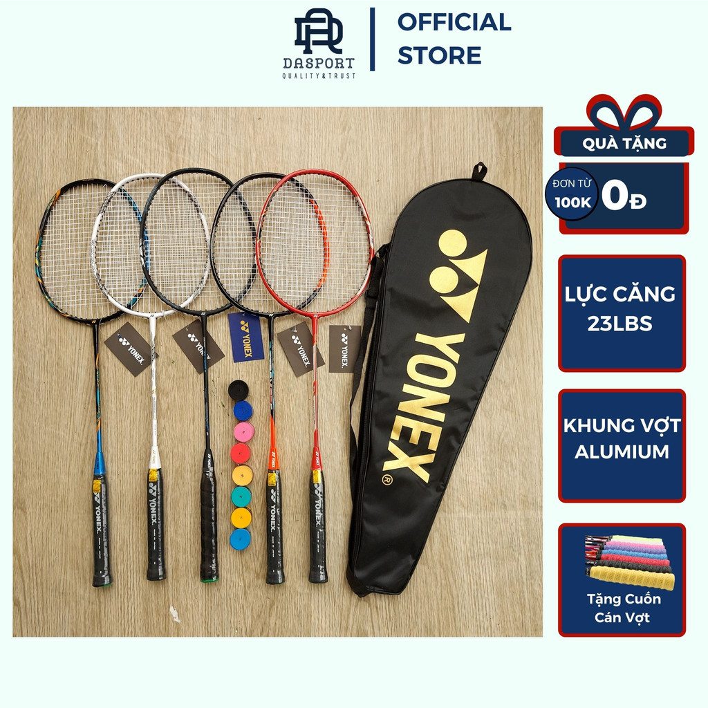 Vợt Cầu Lông Yonex Chuẩn Hãng (1 vợt + Bao đựng + Cuốn Cán Vợt)