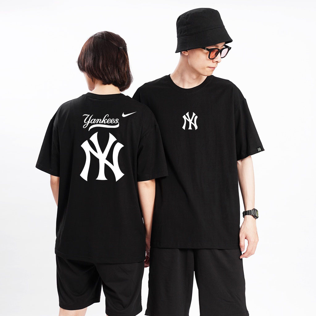 Áo Thun Unisex MLB Basic Form Rộng Chất Vải Mềm Mát Full 4 Màu