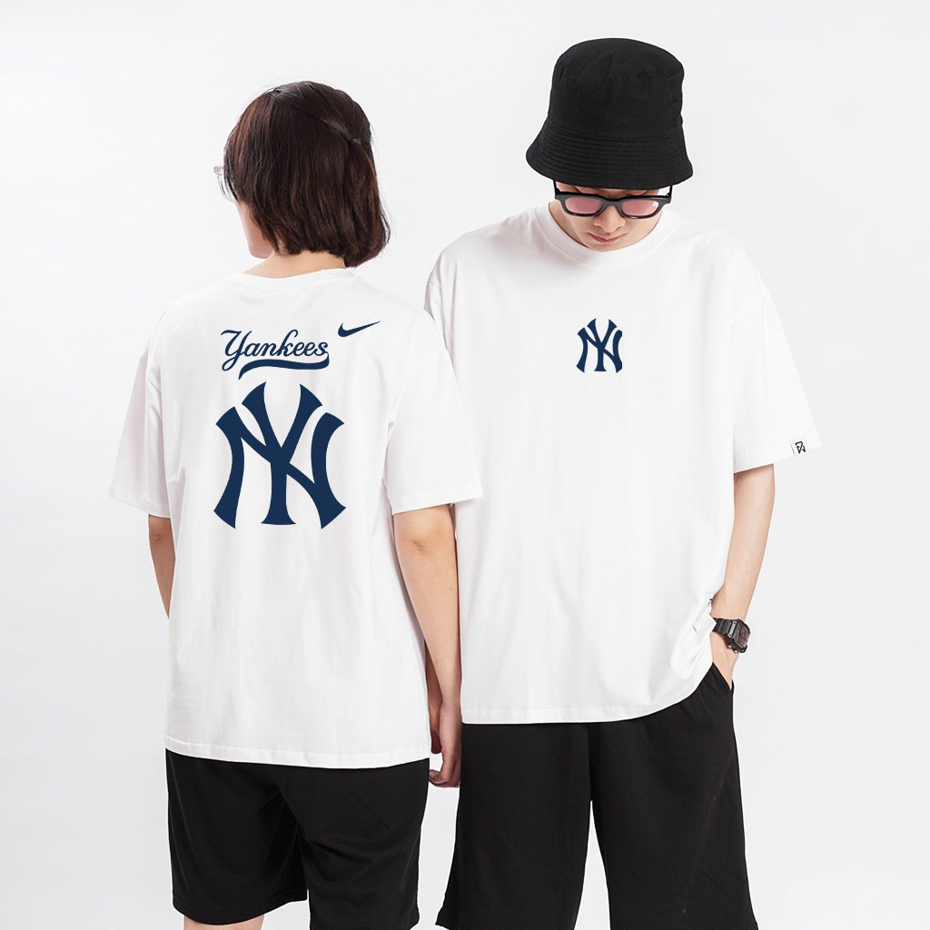 Áo Thun Unisex MLB Basic Form Rộng Chất Vải Mềm Mát Full 4 Màu