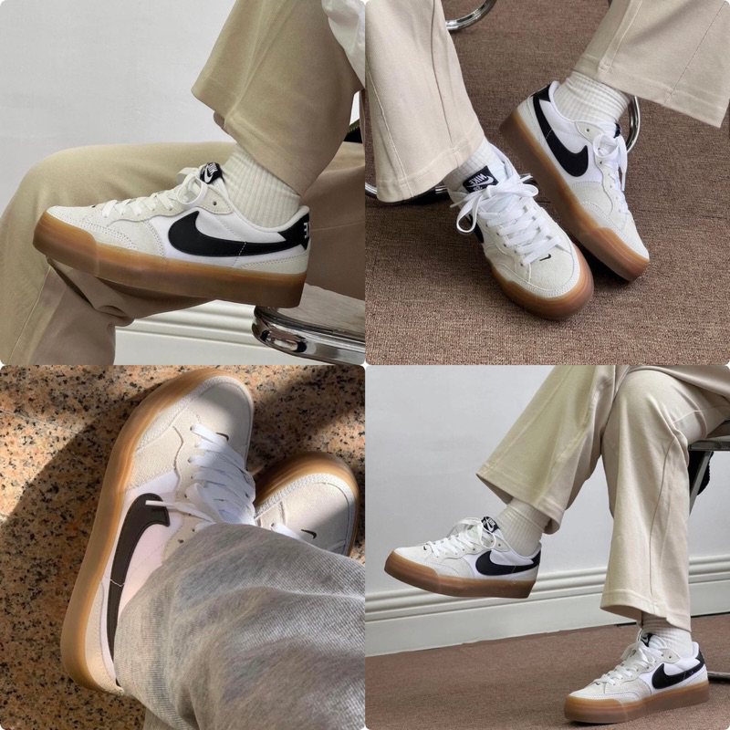 JDK STORE_Giày Sneaker Nike SB Pogo “White Black”