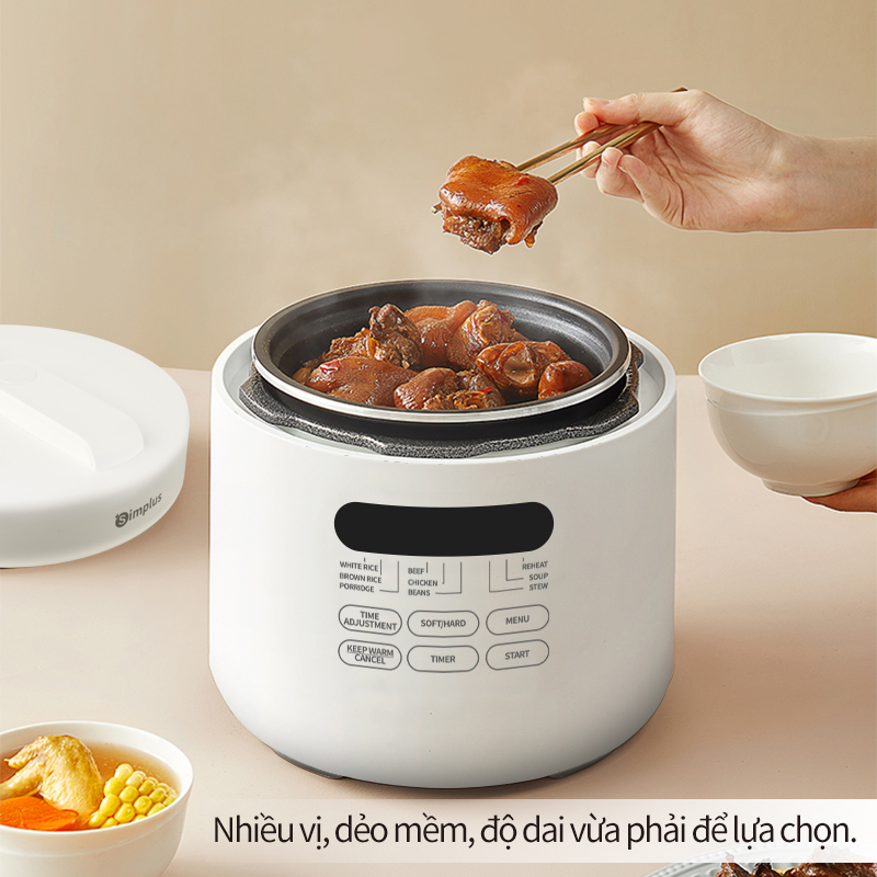 Nồi áp suất điện Simplus 5L Áp suất cao 70 kpa DFBA005 Công suất 900W - Bảo Hành 1 Năm 1 Đổi 1