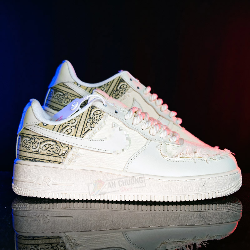 Giày Sneaker AF1 LOW Tu Bigbang Rope Hình Thật - Hàng Chuẩn