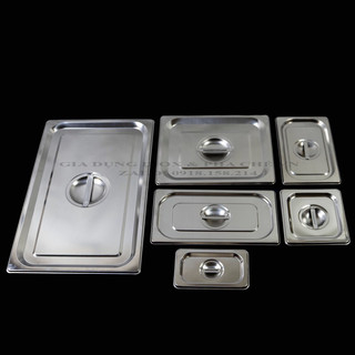 Nắp khay đựng thạch topping trà sữa chất liệu inox 304 nhiều kích thước