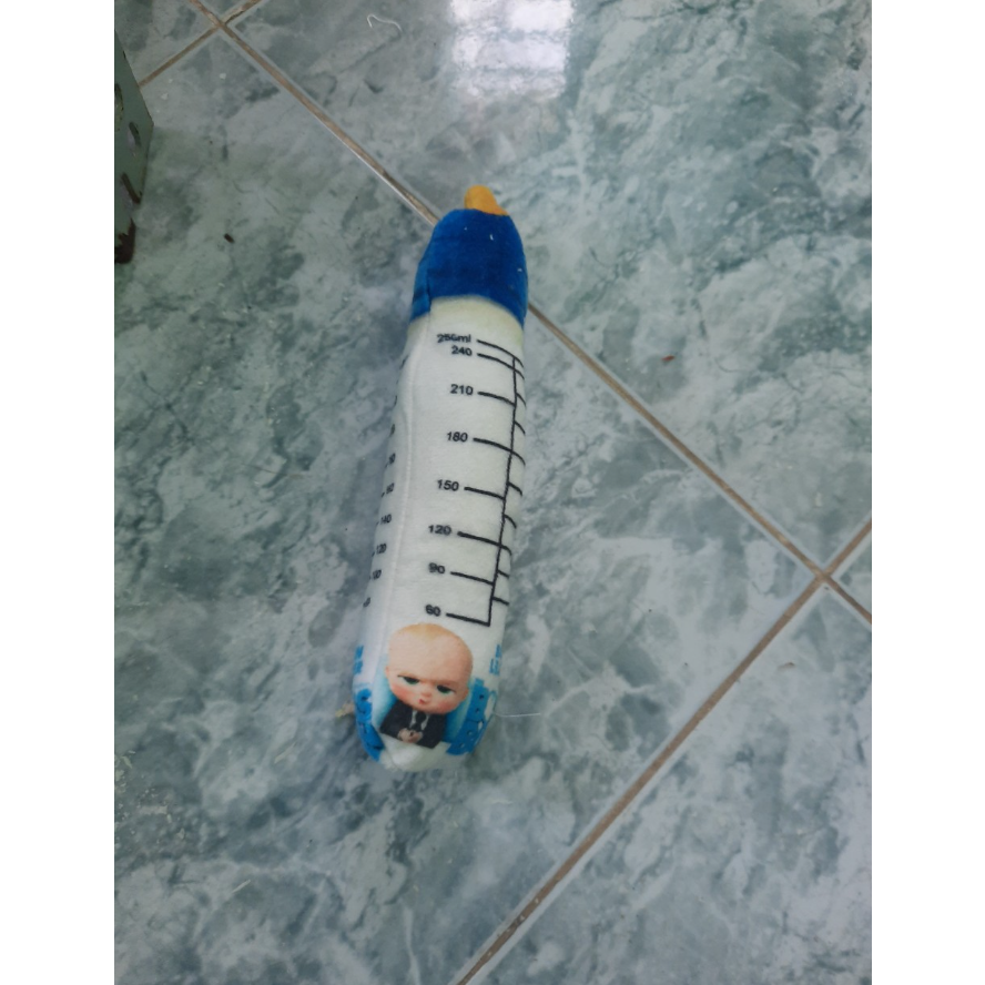 nệm ngủ kèm mền cho chó mèo tặng đồ chơi bình sữa 20cm