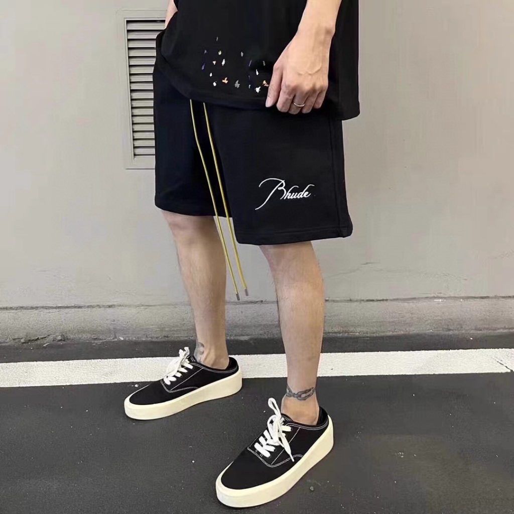 Quần Rhure Short SS23, Quần Short Ehude phong cách Streetwear, chất liệu nỉ, 3 Màu BapeVN