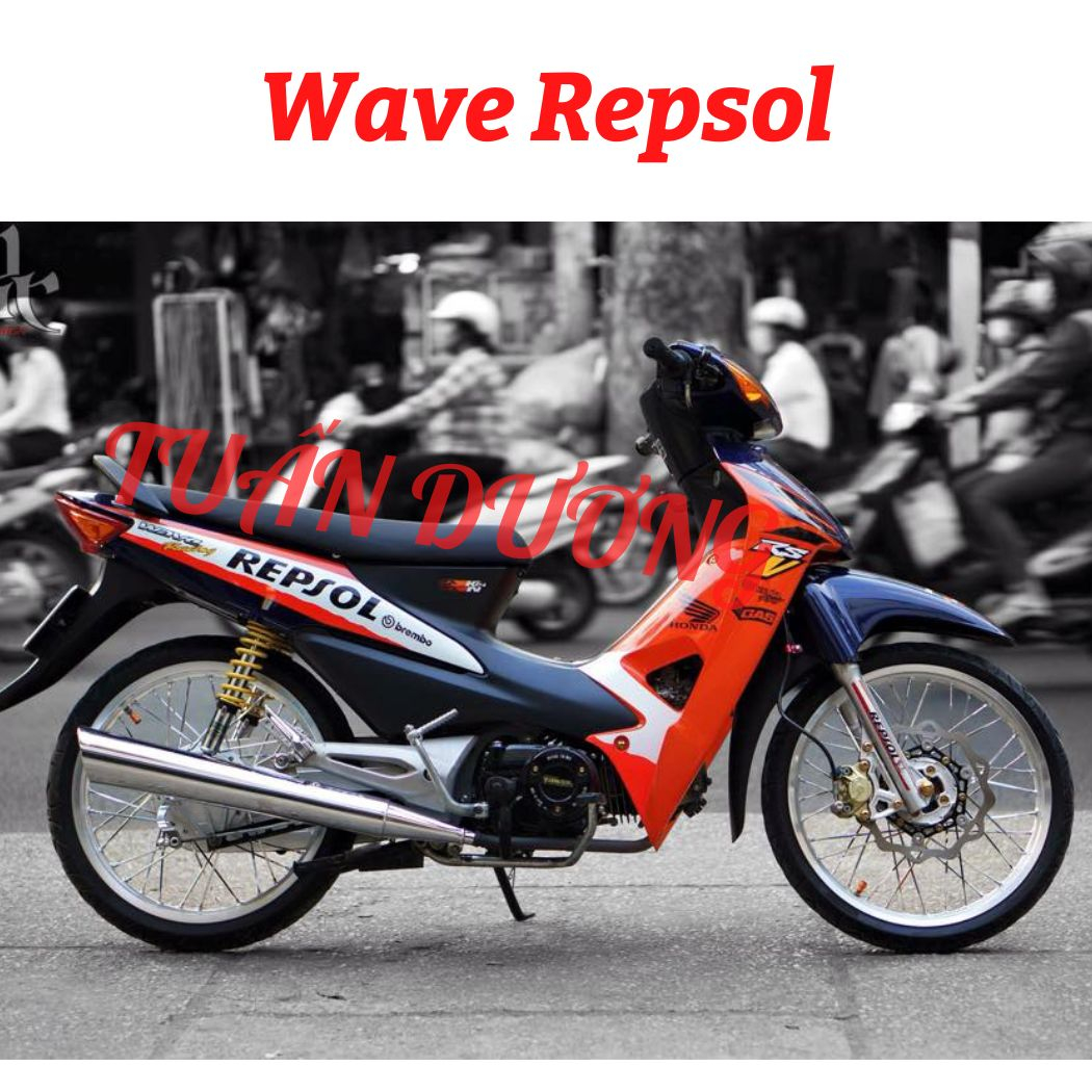 Bộ Nhựa Wave Rs Đời 2006-2016- Bộ Áo Xe Wave Alpha BH 2 Năm