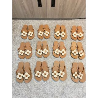 Dép tông dép kẹp nữ đính hoa cute chống trơn trượt hàng sẵn