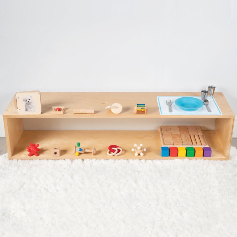kệ gỗ montessori Đựng Đồ Chơi Cho Bé, kệ đa năng trang trí phòng cho bé
