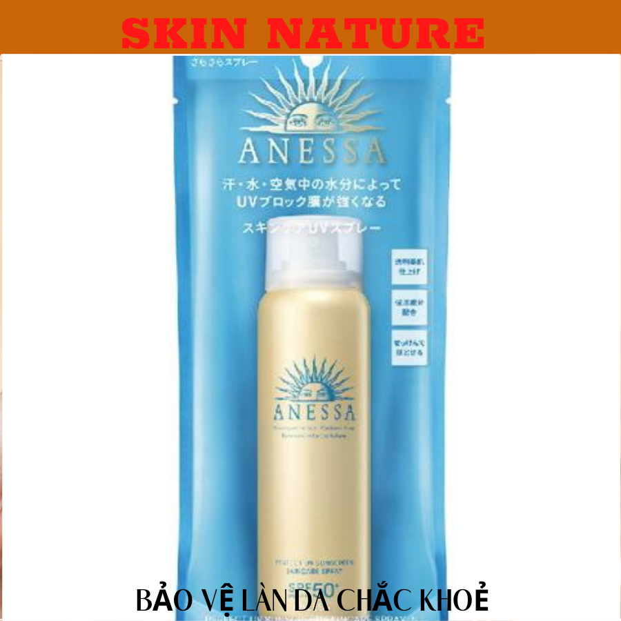 Xịt chống nắng bảo vệ da toàn diện Anessa Perfect UV Sunscreen Skincare Spray 60g