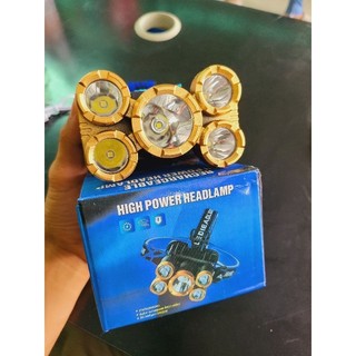Đèn đội đầu 5 bóng siêu sáng