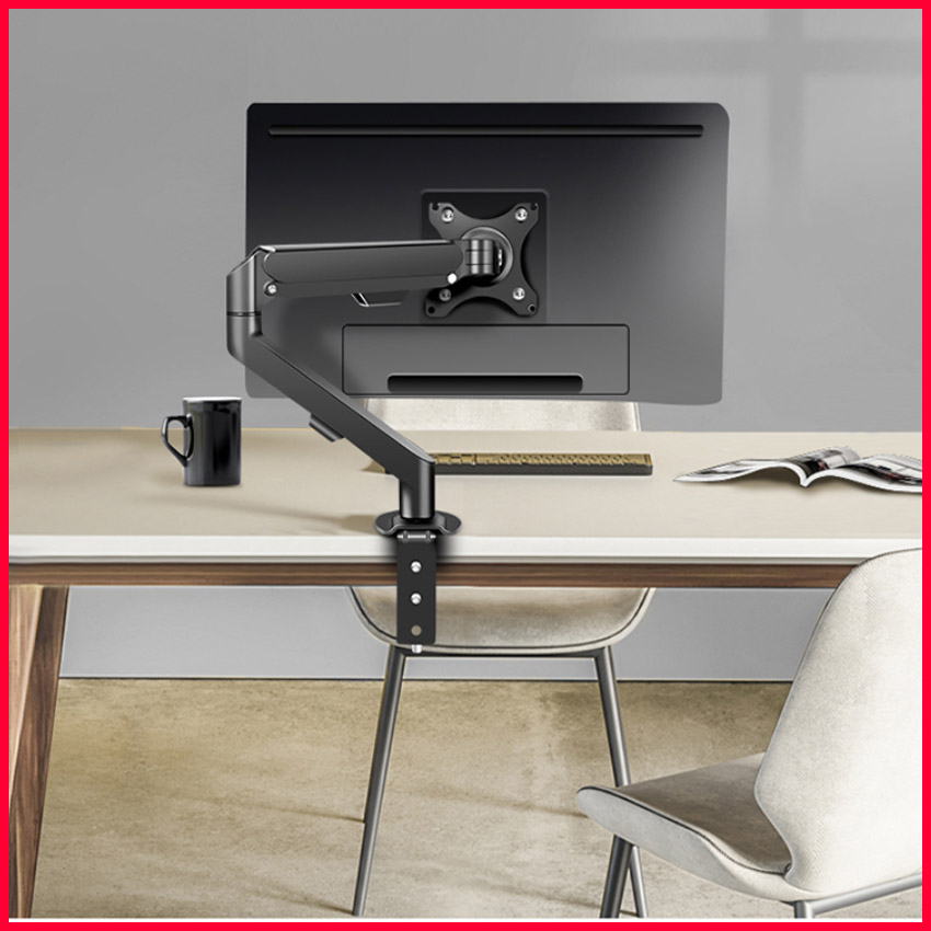 Giá treo màn hình máy tính F90 tích hợp màn 17 - 30 inch tải trọng 9Kg mẫu mới 2023