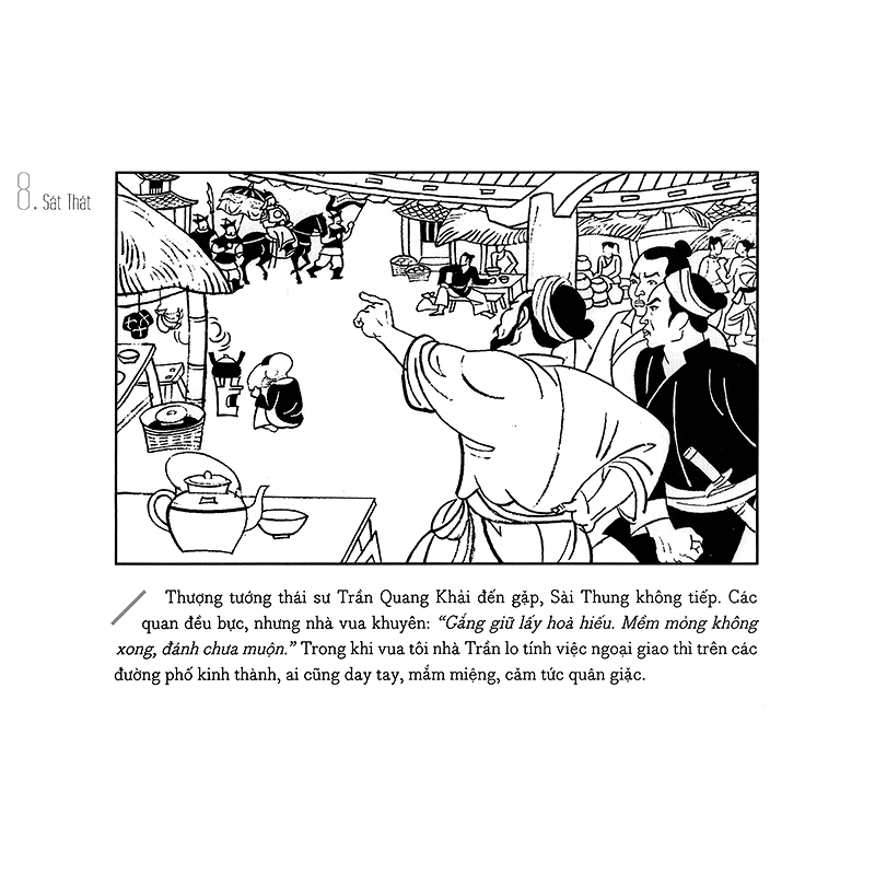 Sách Sát Thát  - Truyện tranh lịch sử