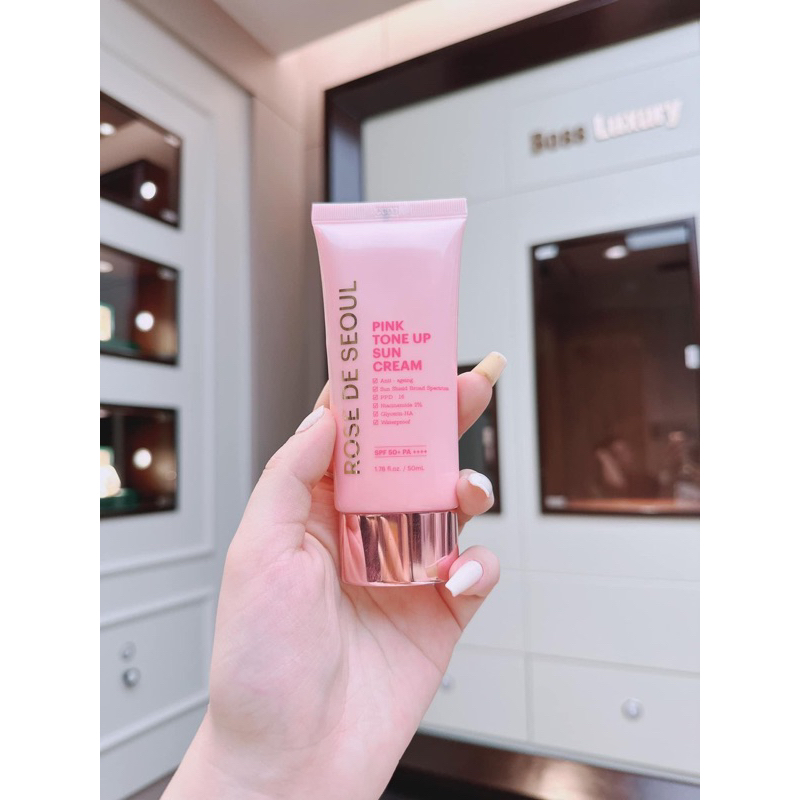 Kem chống nắng phổ rộng rose de seoul 50ml hạn dùng 2026