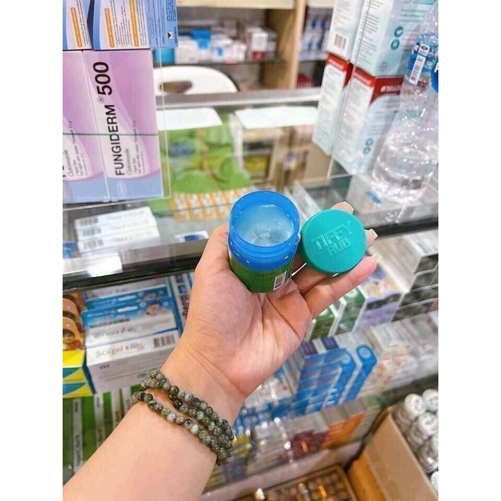 Dầu cù là TIFFYRUB Thái Lan cao bôi giảm cảm lạnh, nghẹt mũi không nóng rát an toàn cho bé