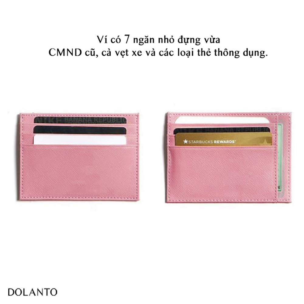 Ví DOLANTO BRAND Zero Saffiano Wallet