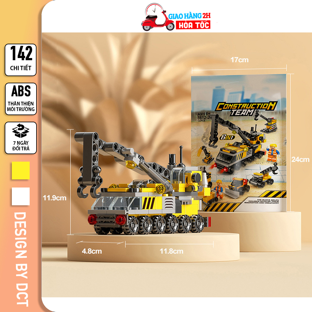 Đồ chơi lego xe cứu hỏa/ xe cảnh sát/ máy bay/ tàu chiến/ lâu đài đồ chơi cho bé từ 138-158 chi tiết