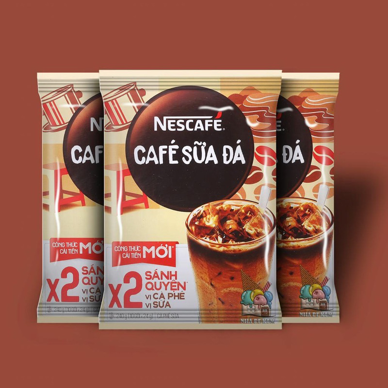 Combo 10 gói Nescafe sữa đá