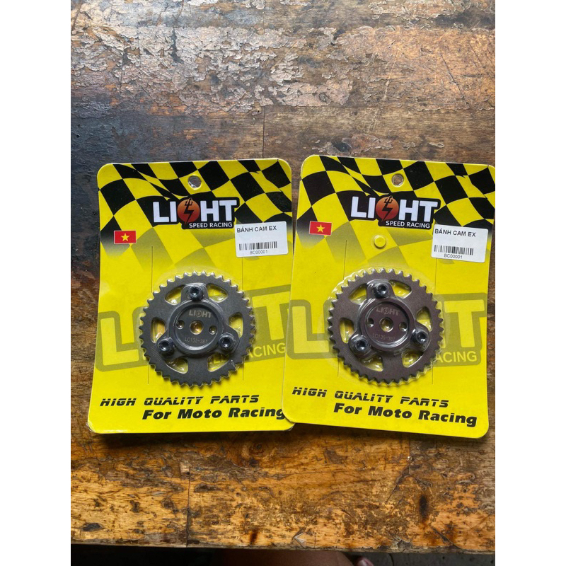 Bánh cam tăng chỉnh ex 135 150  Light