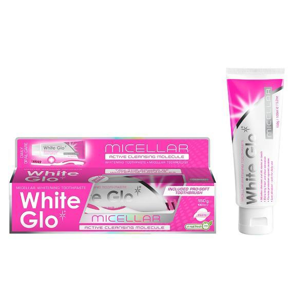 Sản phẩm chính hãng - Kem đánh răng White Glo 150ml