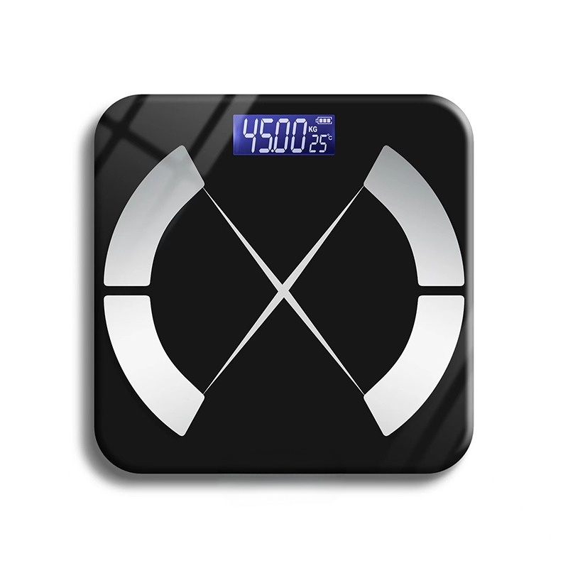 Cân Điện Tử Cân Sức Khỏe Kết Nối Bluetooth Phân Tích Chỉ Số Cơ Thể Tặng Kèm Thước Dây Max 180kg