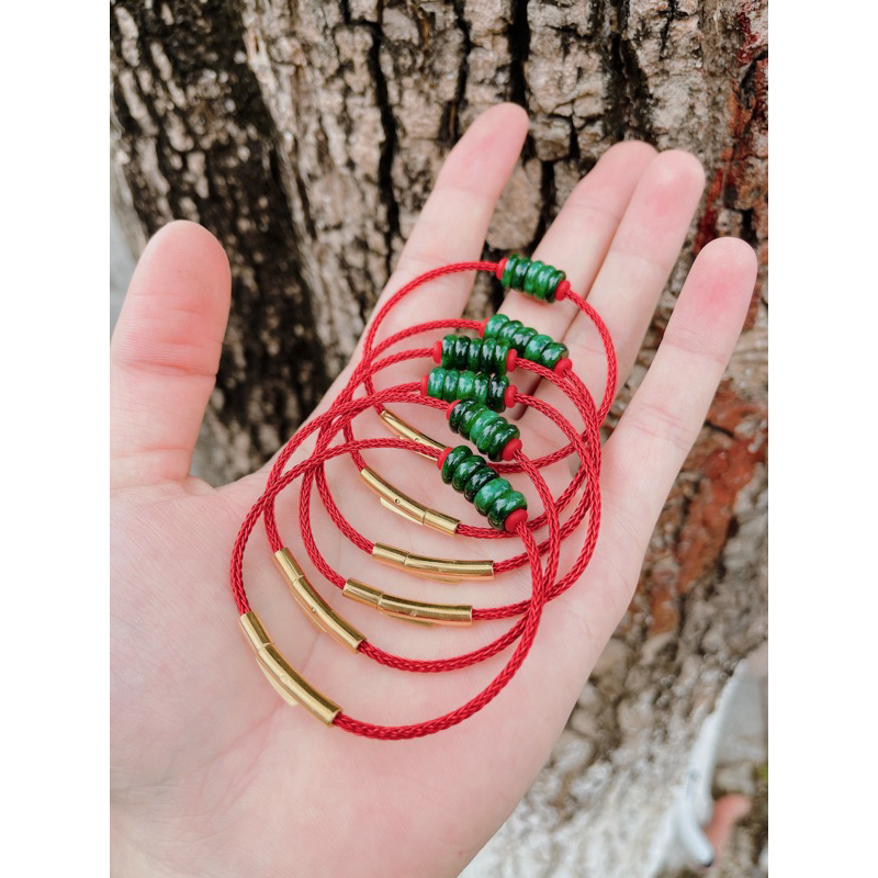 Vòng ngũ điếu sơn thuỷ mix dây cap