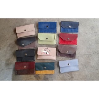 Ví thẻ namecard da bò thật 100% handmade Leather World