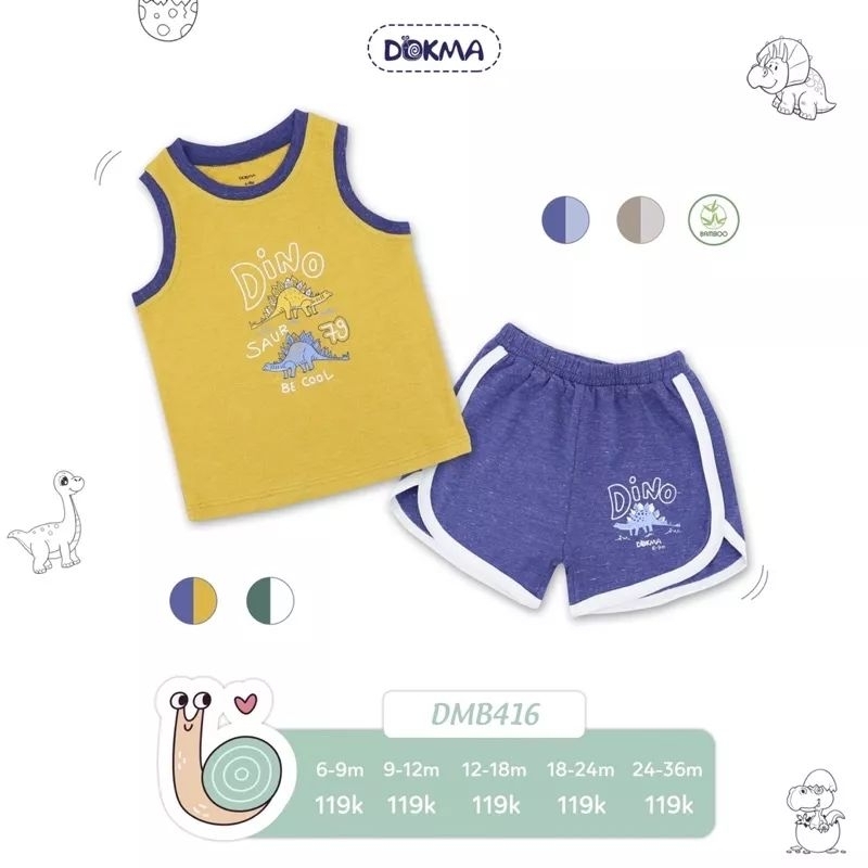 Bộ ba lỗ, sát nách Dokma 9-36M DB931, DMB416