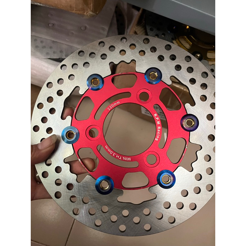 Đĩa phanh độ xe điện 220mm loại đẹp