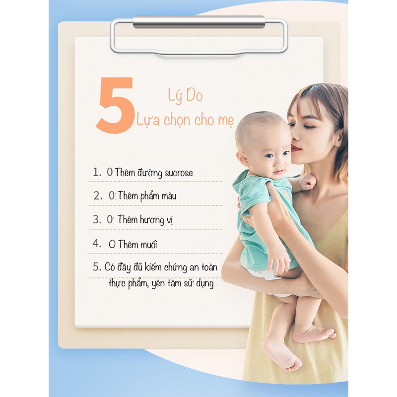 Bánh quy, cookie ăn nhẹ cho bé +1 giàu CANXI và KẼM cao /hộp 120g