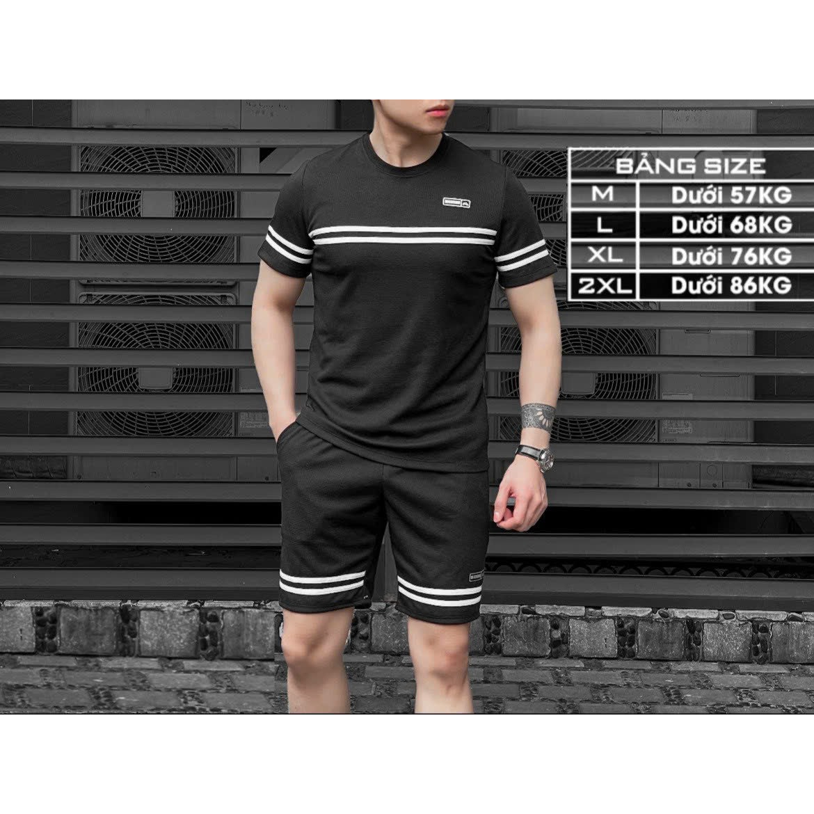 Bộ Thể Thao Nam Năng Động Cá Tính Chất Tổ Ong, Bộ Đồ Nam Cotton Họa Tiết Viền TRẮNG VAI Trẻ Trung BBG Fashion | BigBuy360 - bigbuy360.vn