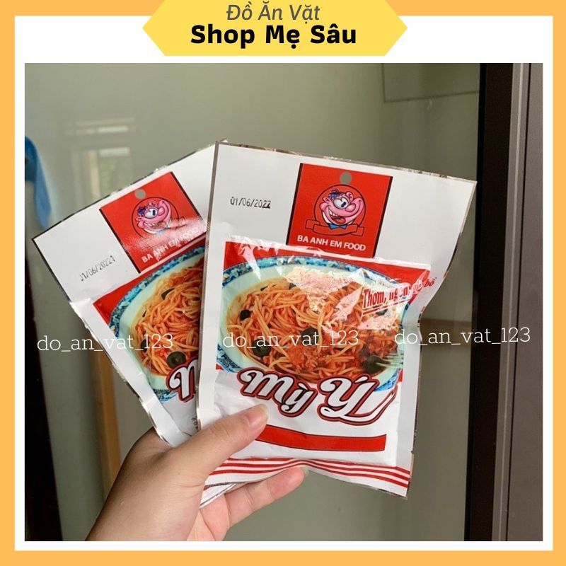 Snack mỳ ý Ba Anh Em thơm ngon giòn tan