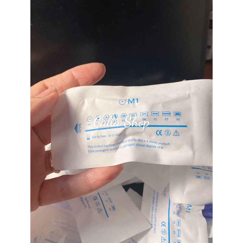 Kim 1, kim 3 Phá Đáy Sẹo Rỗ Kim Xanh loại 1 Dùng Chăm Sóc Da Dùng Trong Spa Thẩm Mỹ Viện