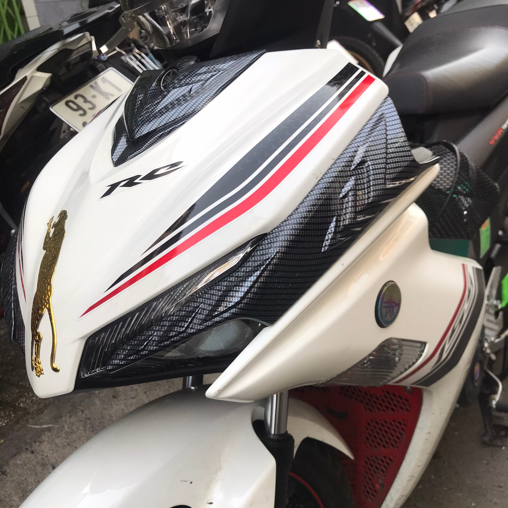 Combo 4 món ốp cacbon Yamaha Exciter 155VVA