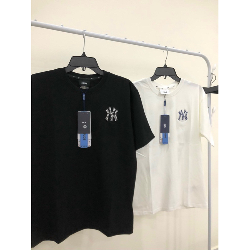 Áo Thun MLB Big Logo Mẫu Mới Full Tag Logo Thêu